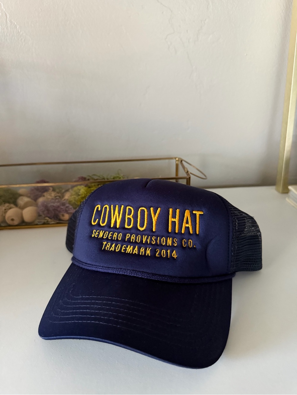 Cowboy Hat Trucker Hat